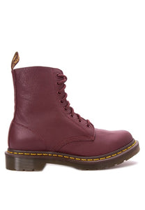 Dr. Martens 1460 Pascal Virginia Boots Cherry Red